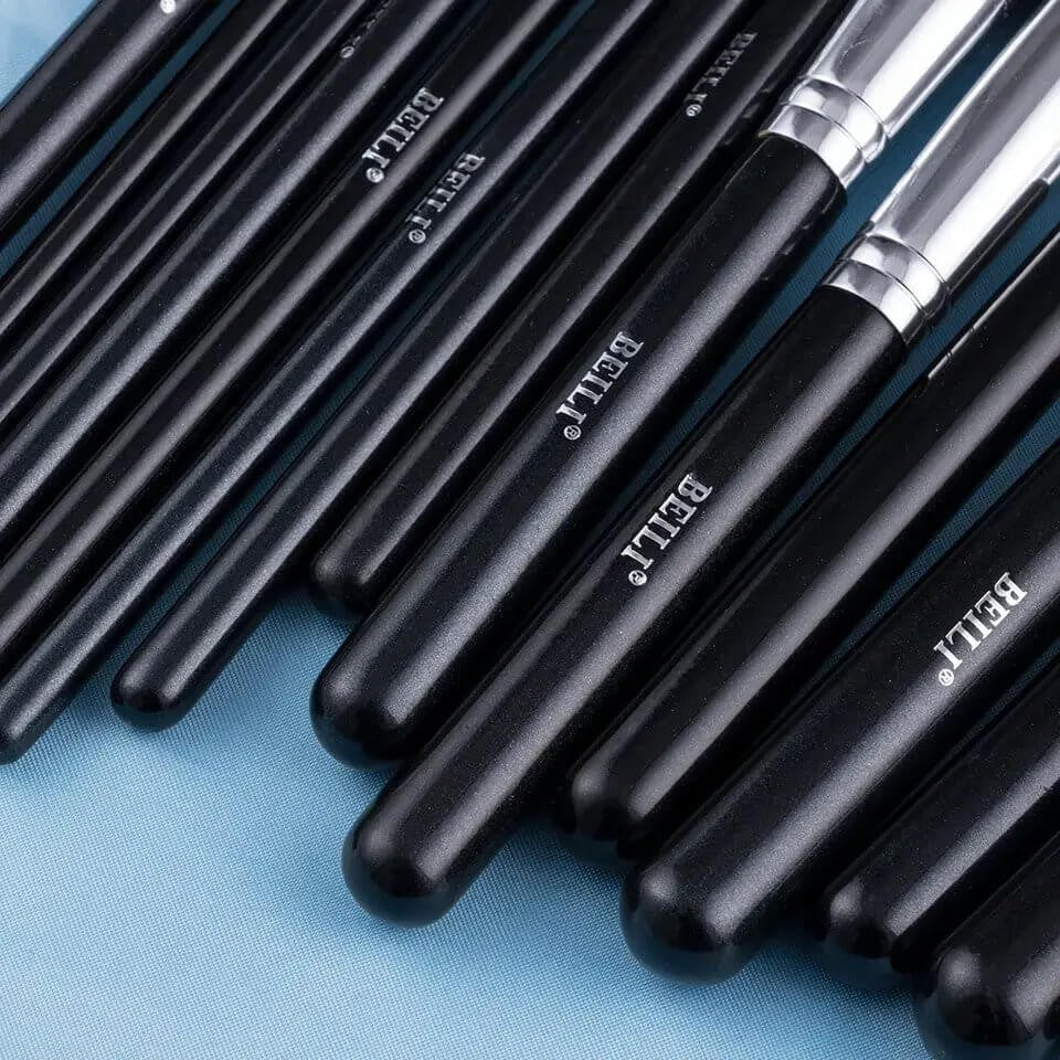 Set 15 pensule make-up Beili Black Professional