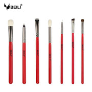 Set 7 pensule make-up Beili Red