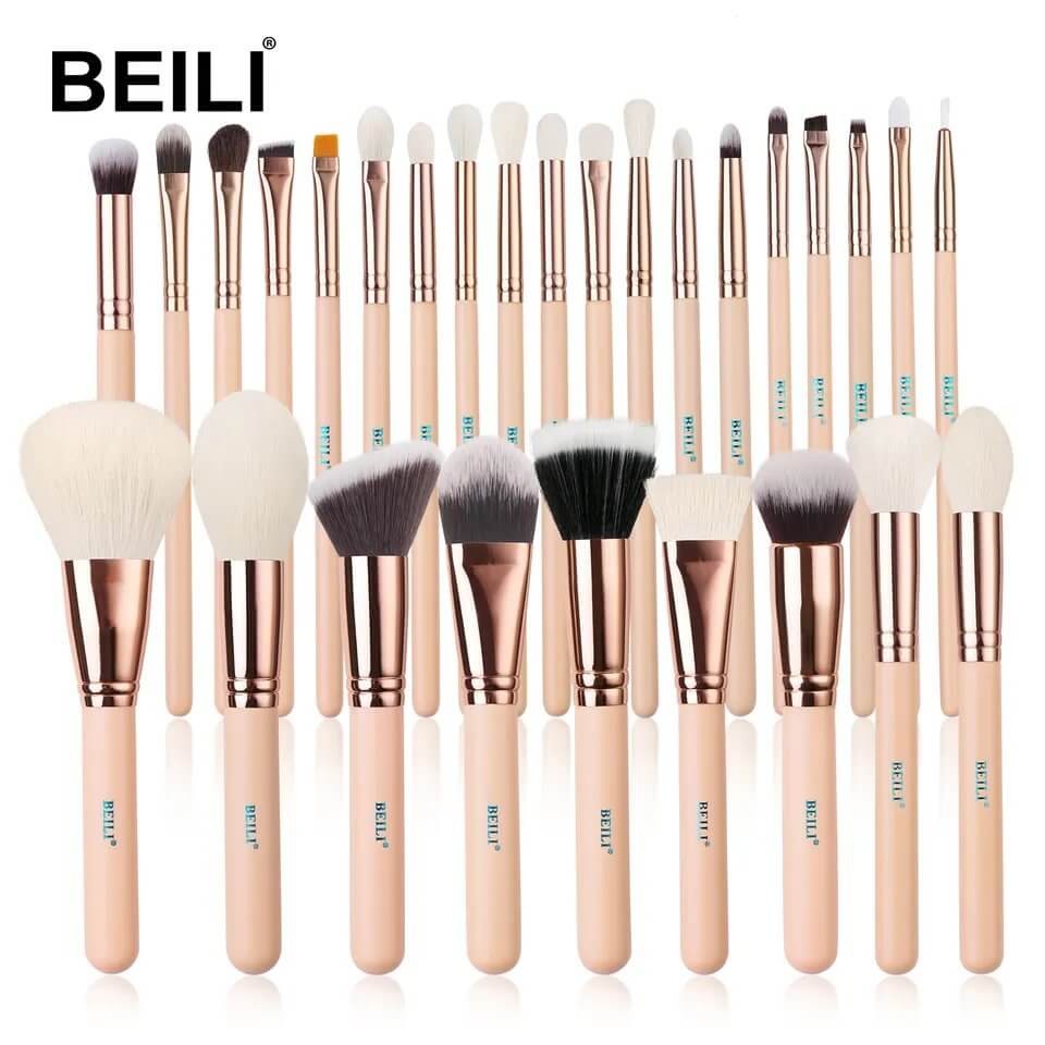 Set 25 pensule make-up Beili Cream