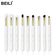 Set 9 pensule make-up Beili White Gold