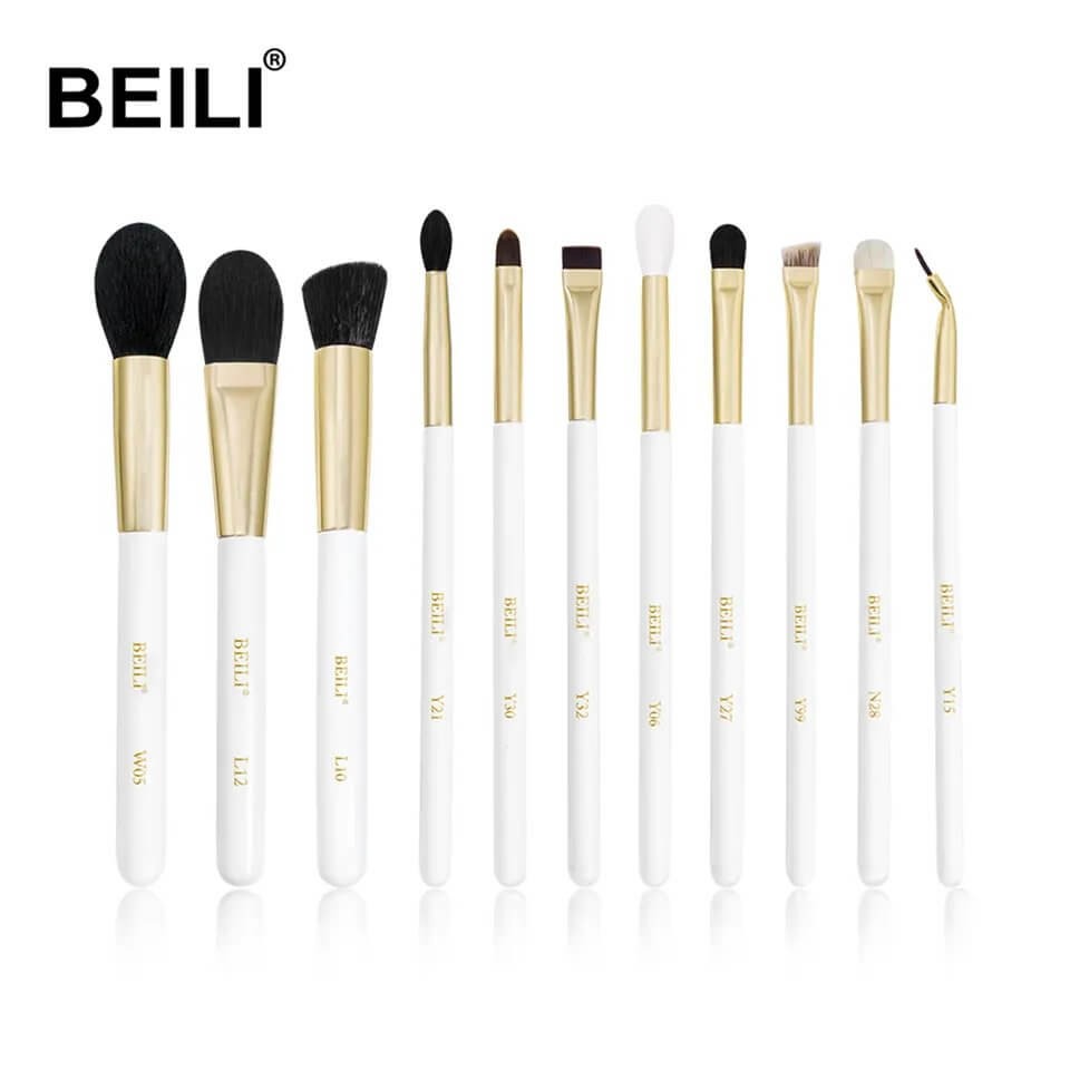 Set 11 pensule Beili White Gold