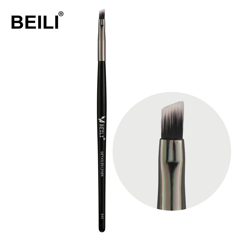 Pensula detalii par sintetic Beili Black BX842