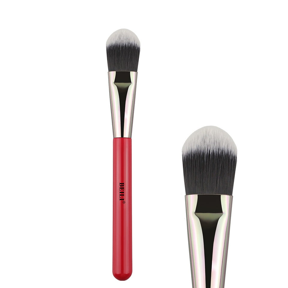 Pensula contouring par sintetic Beili Red H112