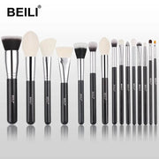 Set 15 pensule make-up Beili Black Professional