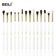 Set 14 pensule make-up Beili White