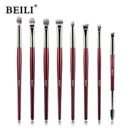 Set 8 pensule make-up Beili Red PRE8 Vegan