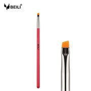 Pensula eyeliner par sintetic Beili Red H312