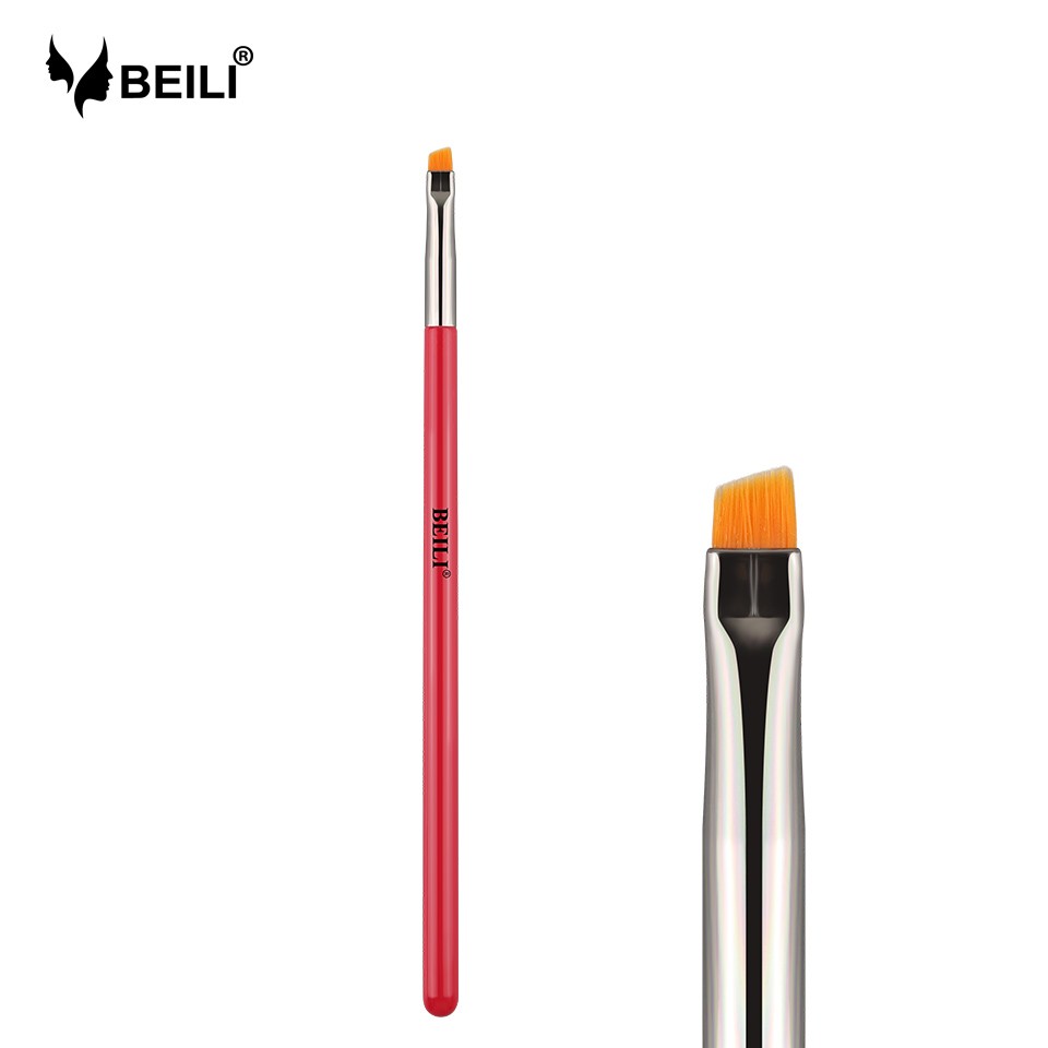 Pensula eyeliner par sintetic Beili Red H312