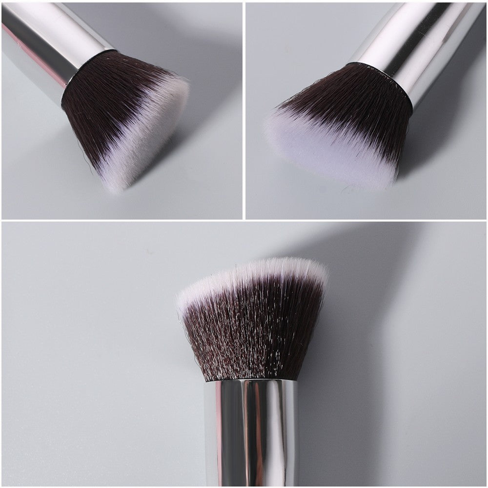 Pensula fond de ten par sintetic Beili Black B103