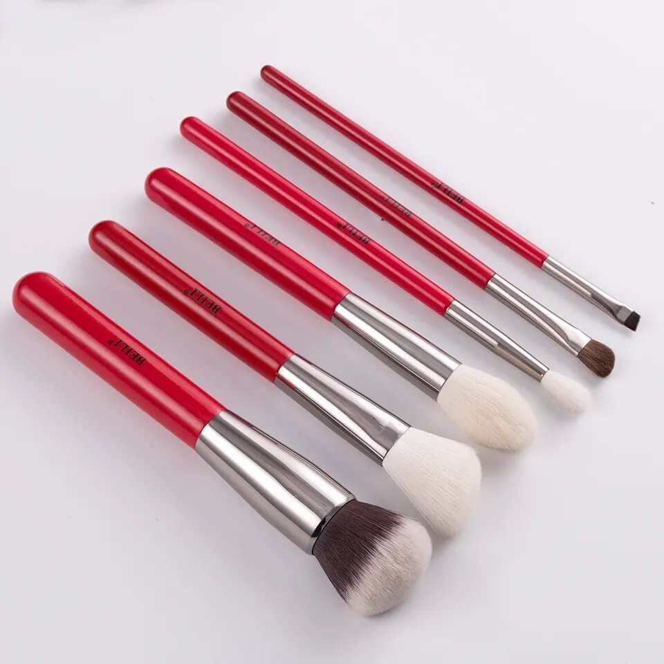 Set 6 pensule make-up Beili Red