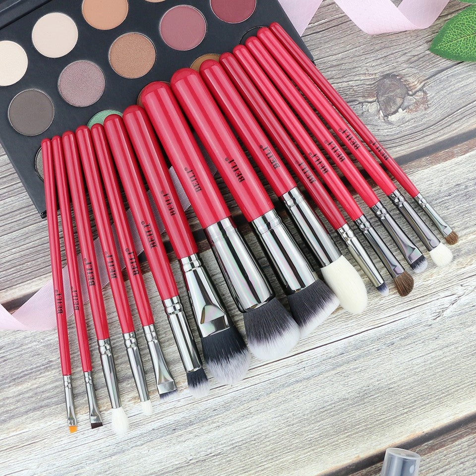 Set 15 pensule make-up Beili Red