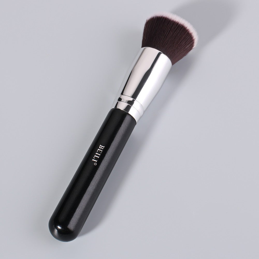 Pensula fond de ten par sintetic Beili Black B104