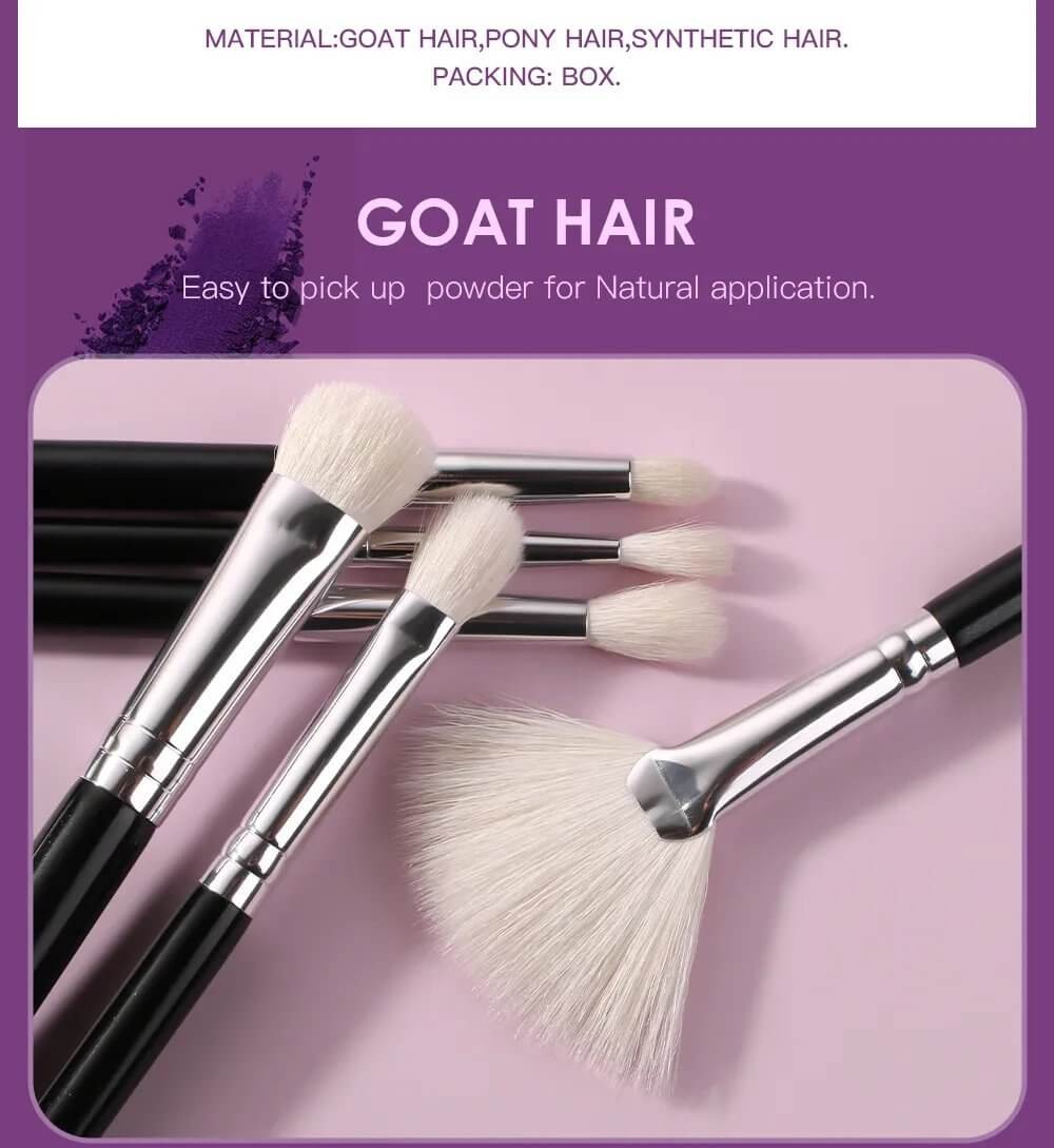 Set 15 pensule make-up Beili Exclusive 15-02