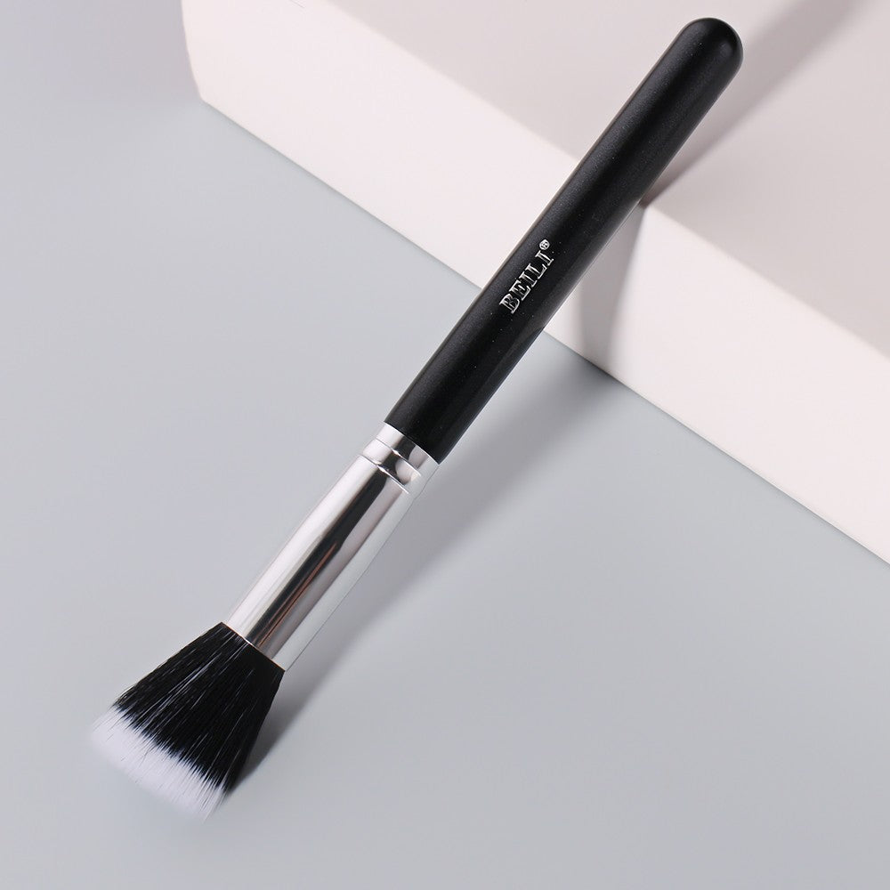 Pensula fond de ten par sintetic Beili Black B122