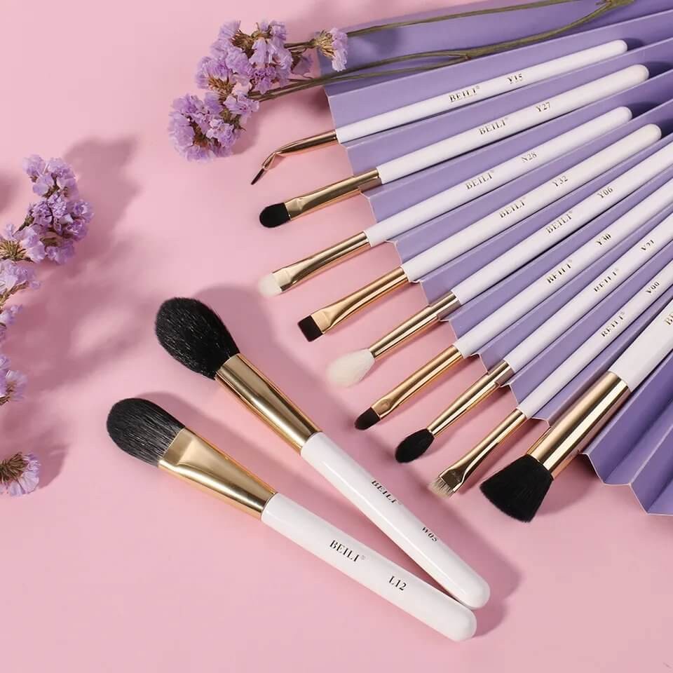 Set 11 pensule Beili White Gold
