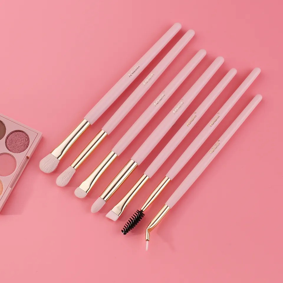 Set 15 pensule make-up Beili Pink Vegan