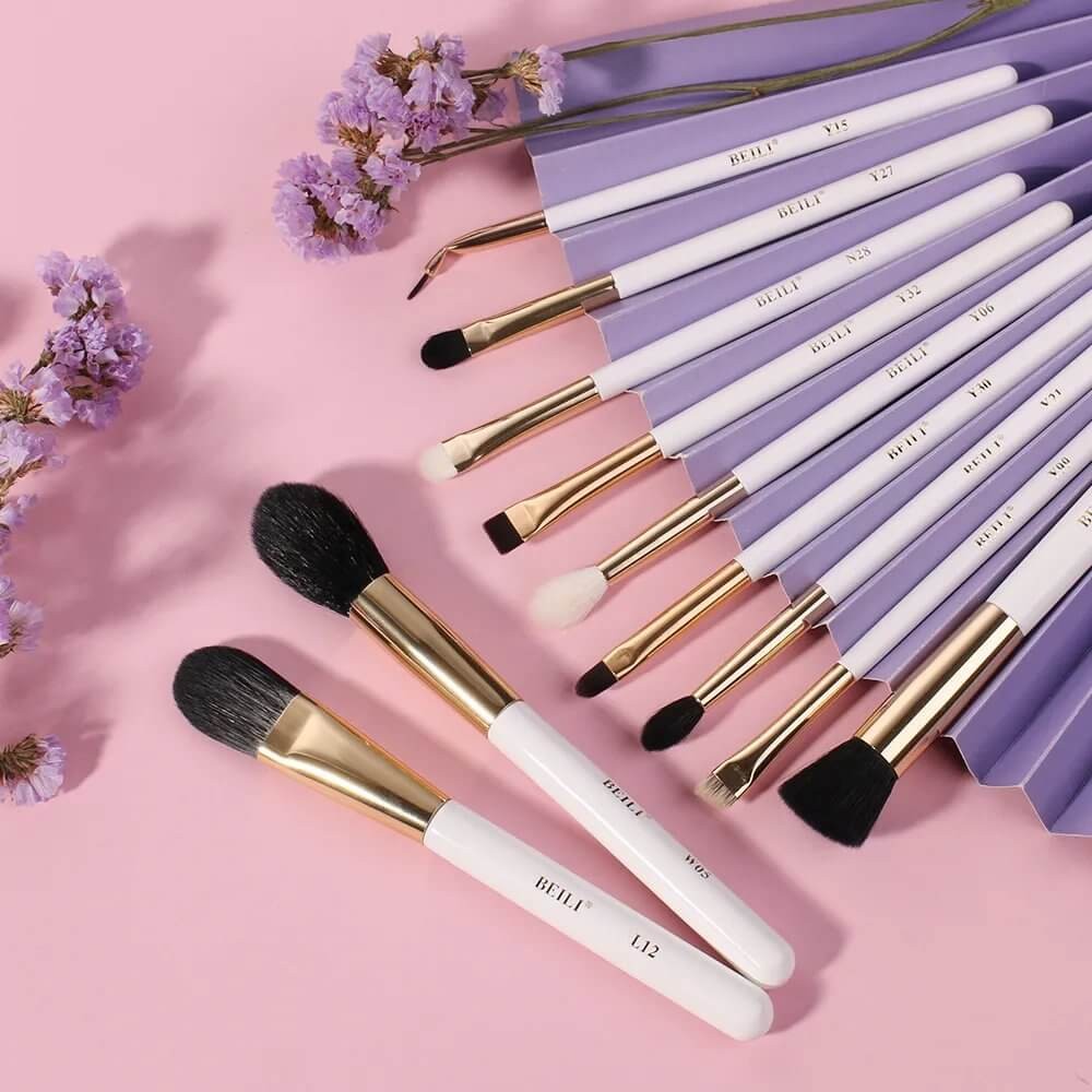 Set 11 pensule Beili White Gold
