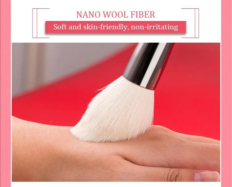 Set 12 pensule make-up Beili Red