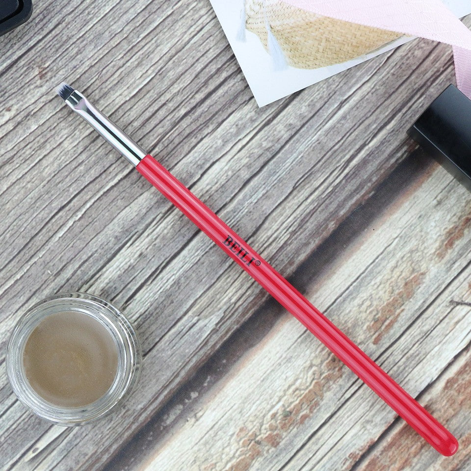 Pensula detalii par sintetic Beili Red H310