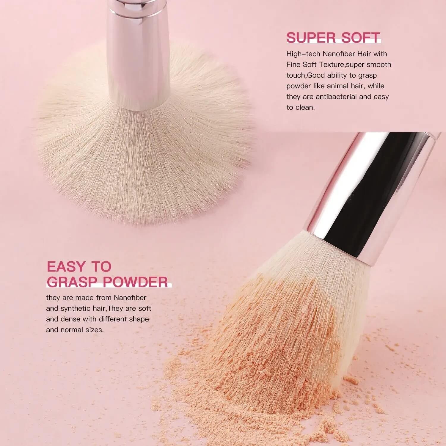 Set 30 pensule make-up Beili Perfect