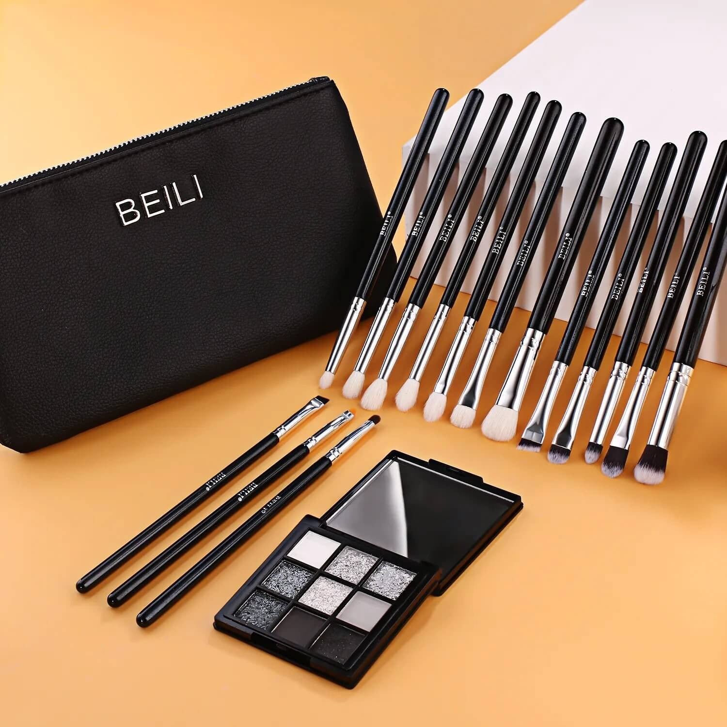 Set 15 pensule make-up Beili Exclusive