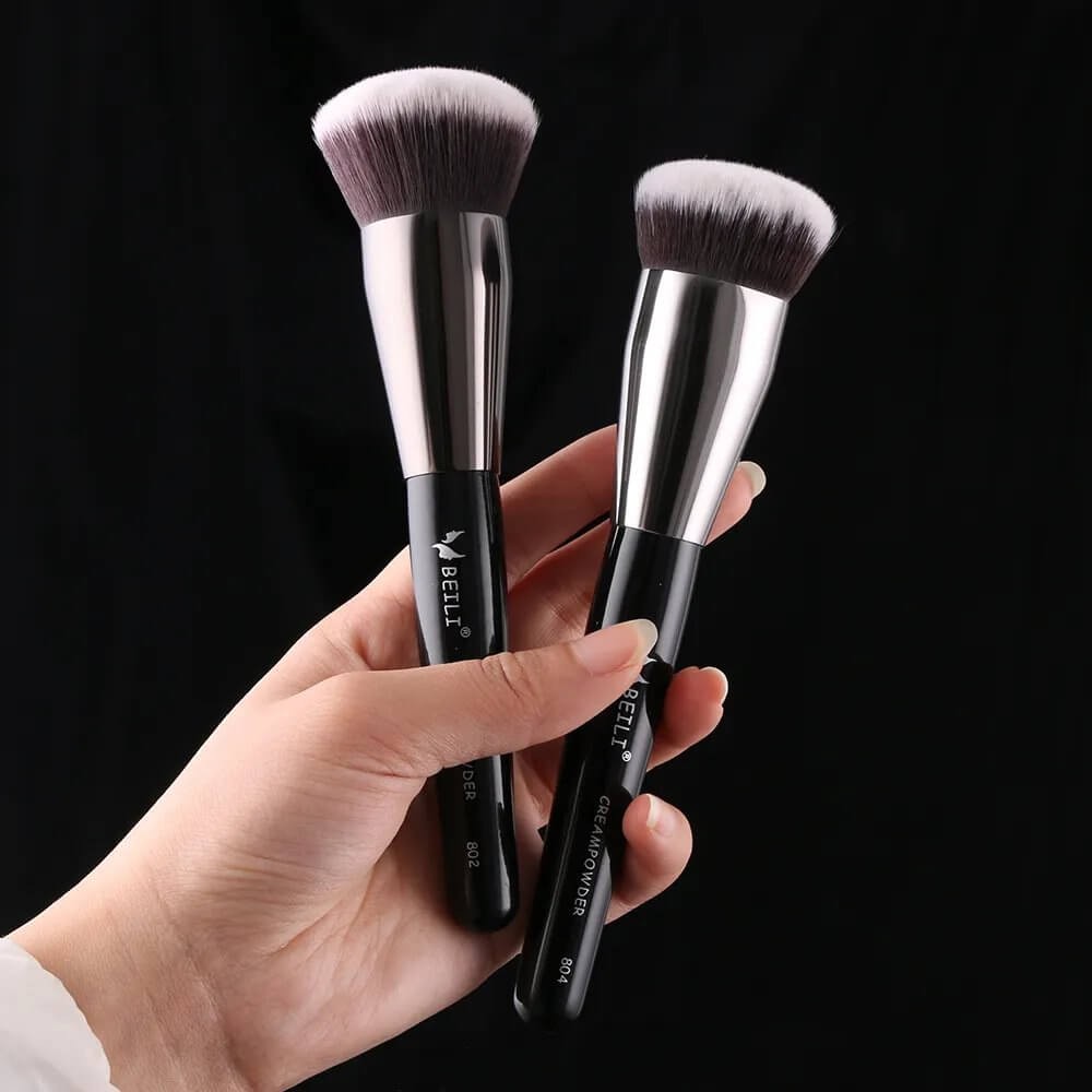 Set 12 pensule make-up Beili Black Professional