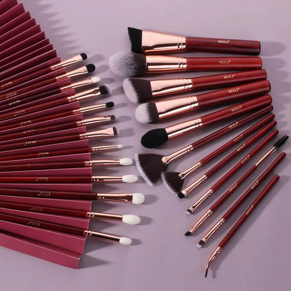 Set 25 pensule make-up Beili Vintage